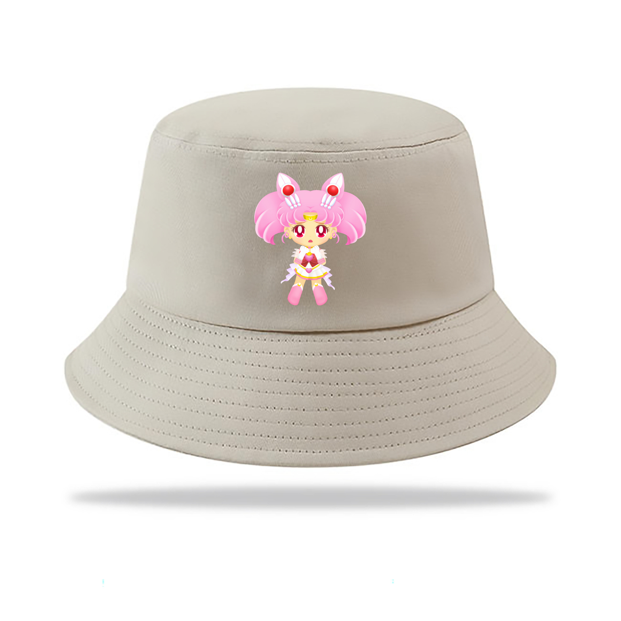 （画像用） 美少女戦士セーラームーン ちびうさ Sailor Moon Chibiusa Tsukino Usagi Small Lady Serenity アウトドア日除けバケットハット